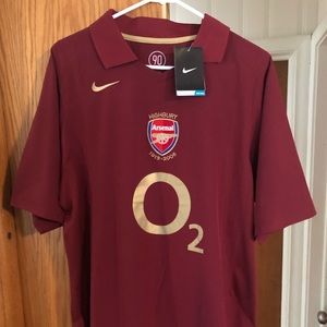 2005-06 Arsenal Highbury Nike Thierry Henry Jersey
